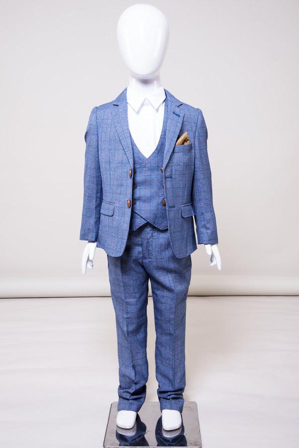 Light blue outlet boys suit