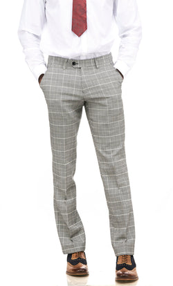 Grey Tweed Trousers | Mens Tweed Trousers | Mens Tweed Suits | Marc Darcy Menswear | Wedding Wear | Party Wear | Office Wear