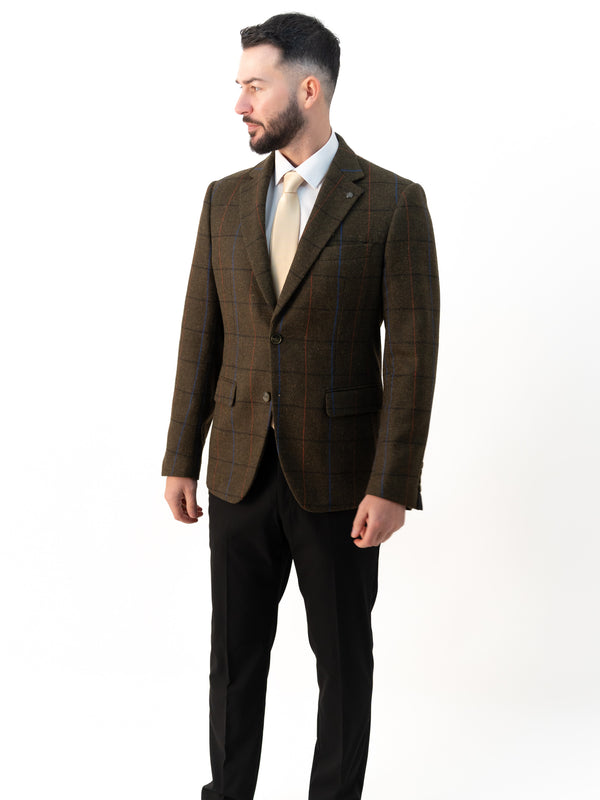 Arthur Olive Green Two-Piece Suit