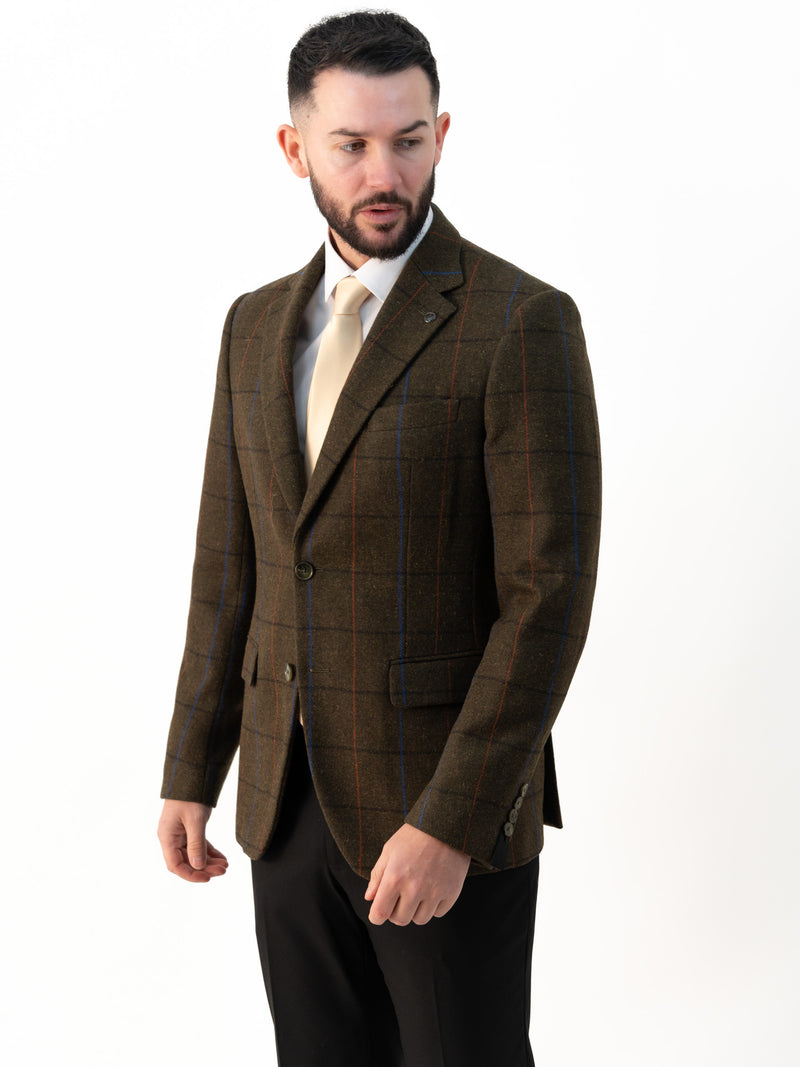 Arthur Olive Green Two-Piece Suit