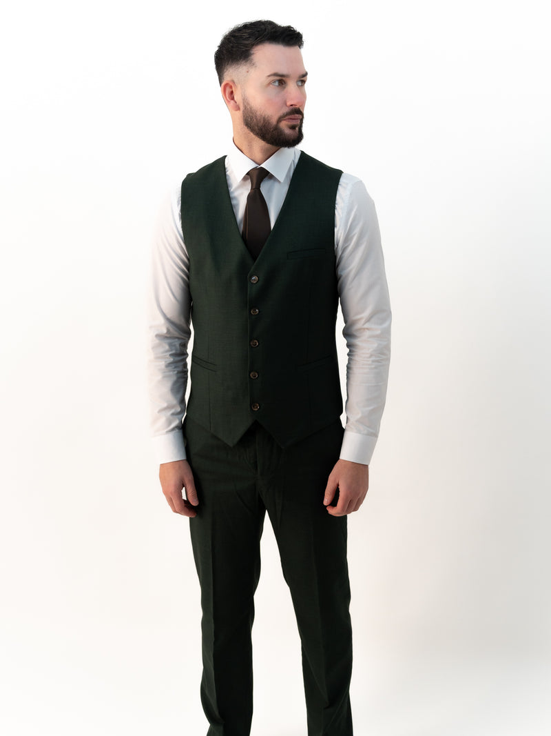 Edward Emerald Three-Piece Suit