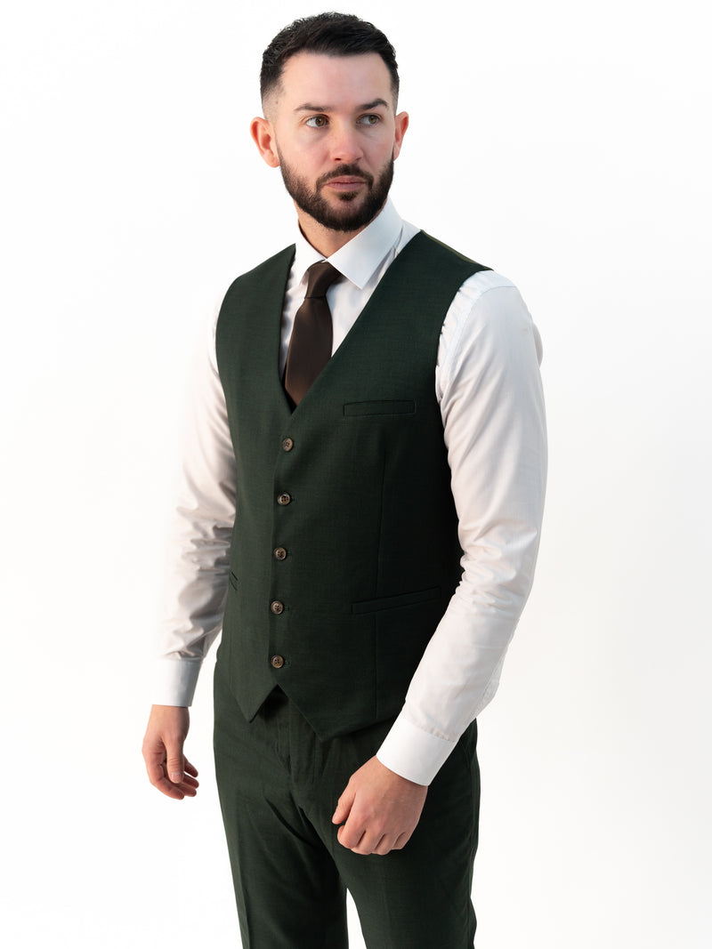 Edward Emerald Three-Piece Suit