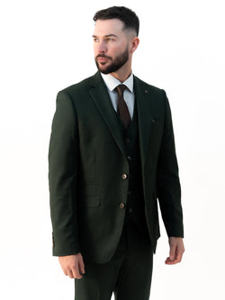 Edward Emerald Three-Piece Suit