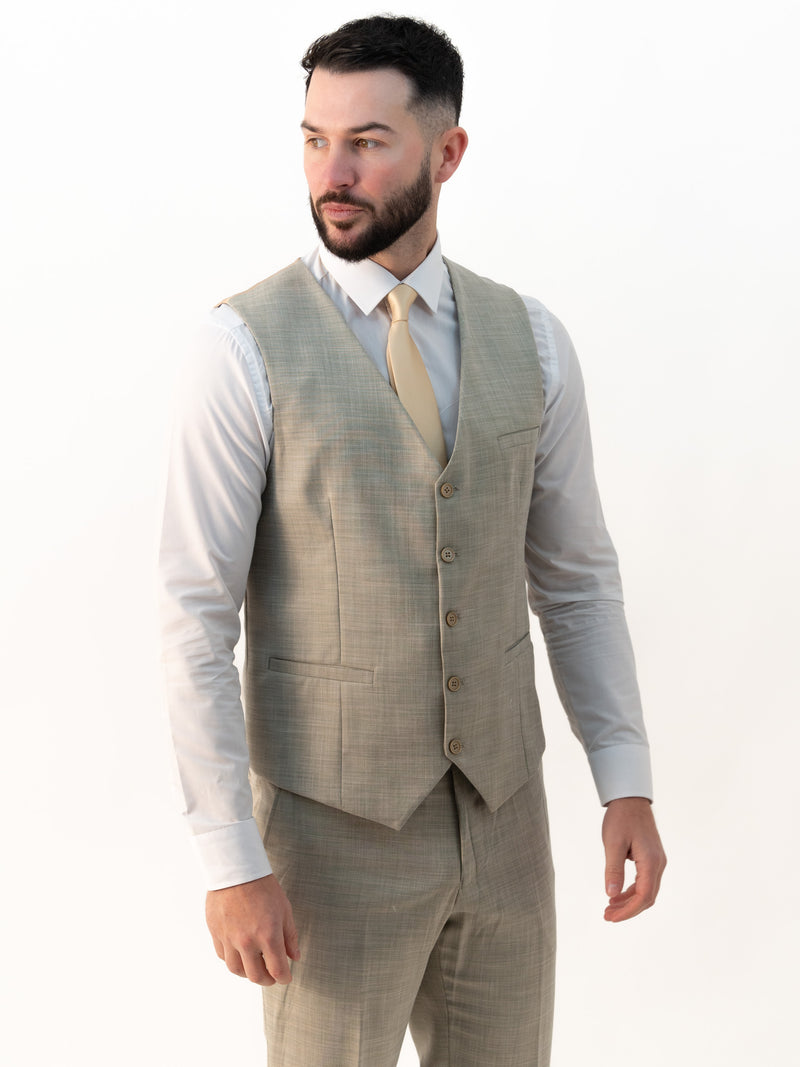 Henry Pistachio Three-Piece Suit