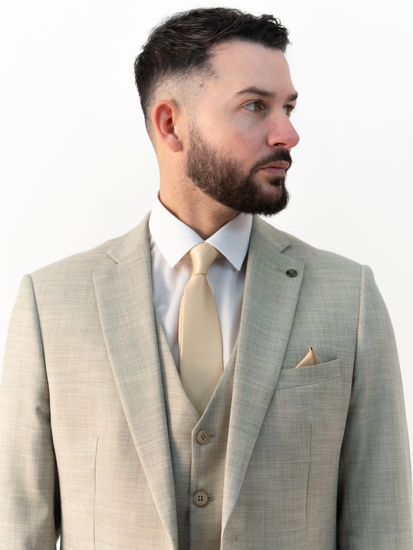 Henry Pistachio Three-Piece Suit