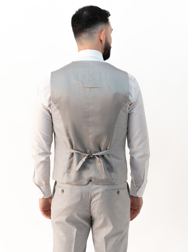 Henry Light Grey Three-Piece Suit