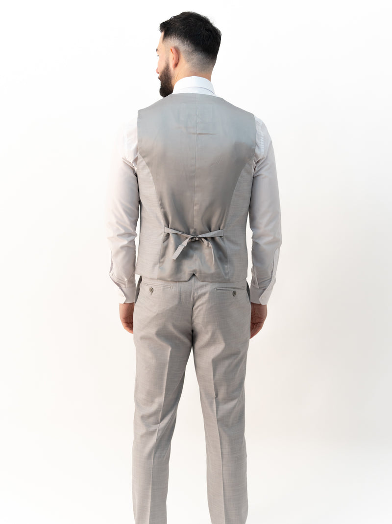 Henry Light Grey Three-Piece Suit