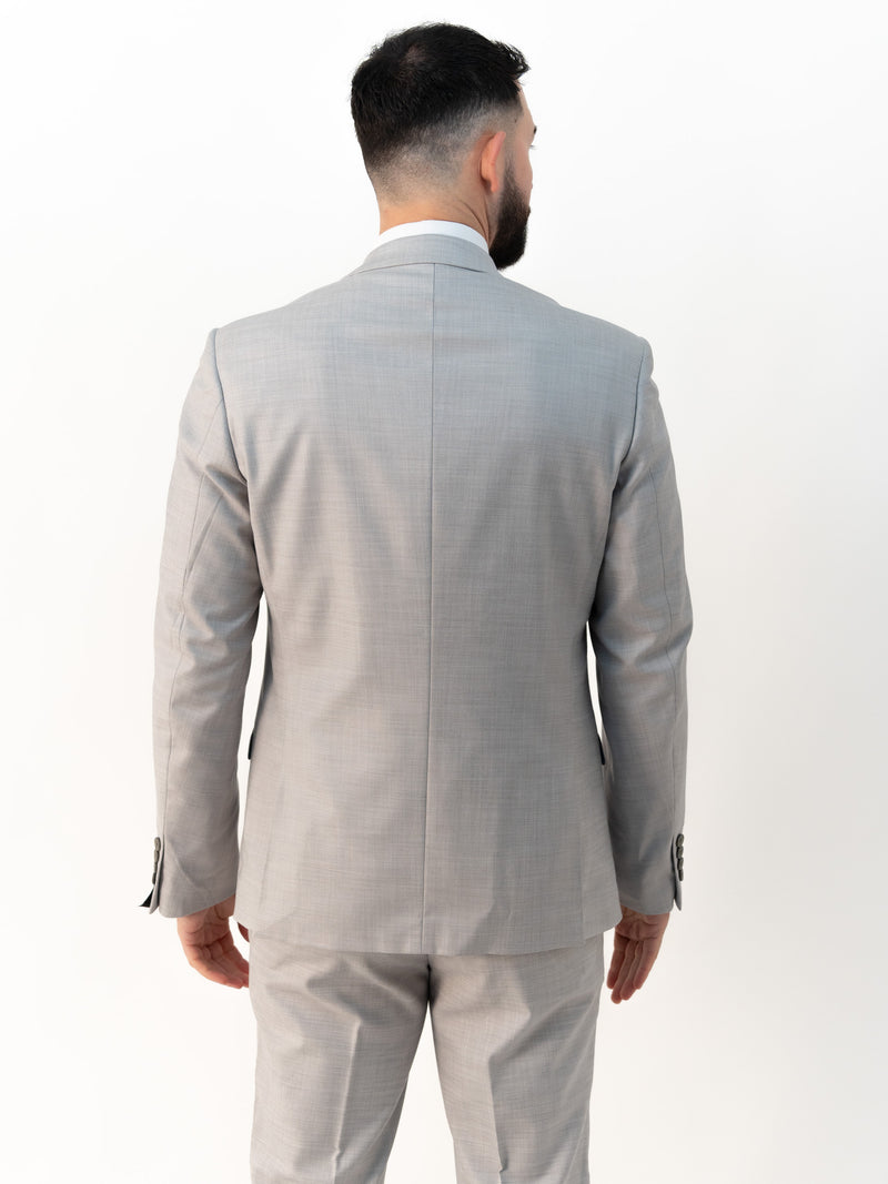 Henry Light Grey Three-Piece Suit