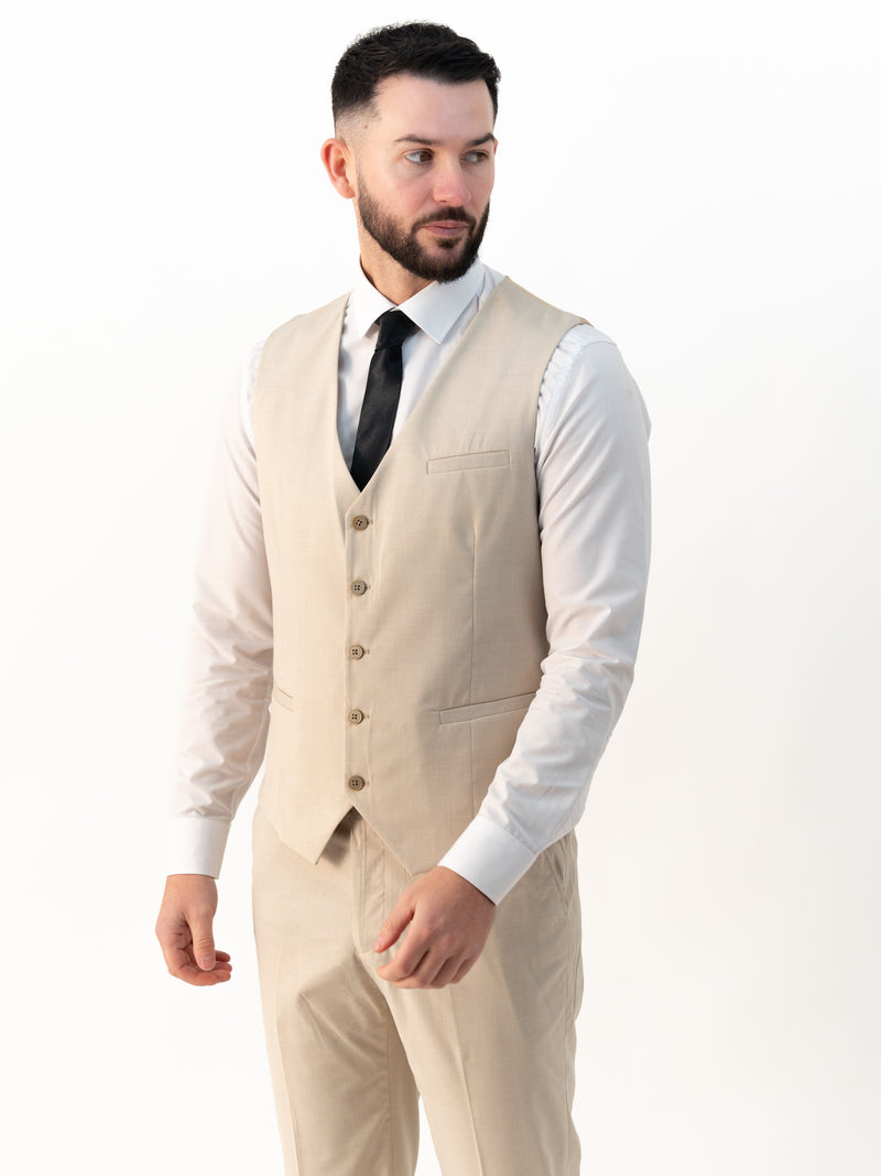 Jasper Stone Double Breasted Three Piece Suit