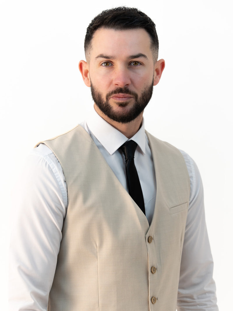 Jasper Stone Double Breasted Three Piece Suit