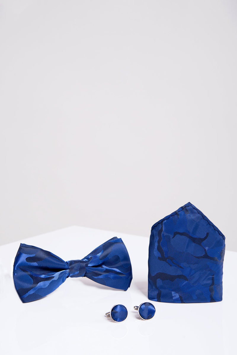 Blue Army Tie Sets | Wedding Ties & Accessories | Mens Tweed Suits
