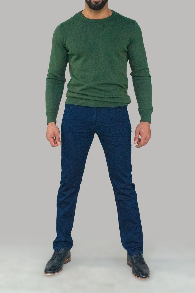 Sleek, stylish and perfect for that casual look. Give yourself comfort and flair in these Milano Jeans. Style with one of our House of Cavani polo shirts for a casual look. Features 75% cotton & 25% Polyester