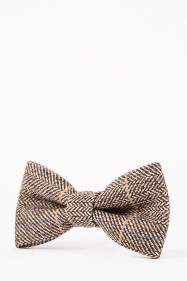 Brown Tweed Bow Ties | Wedding Bow Ties & Accessories | Mens Tweed Suits