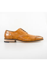 House of Cavani Duke Tan Formal Shoes Colour: Tan, Size: 10