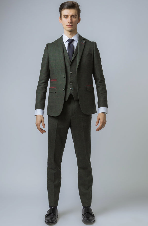 | Check Suit | Office Wear