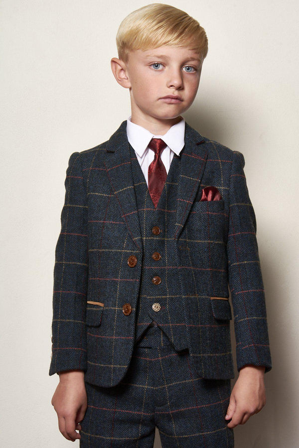 Father And Son Wedding Suits | Boys Tweed Suits | Mens Tweed Suits | Wedding Suit | Father & Son Suit | Kids Suit