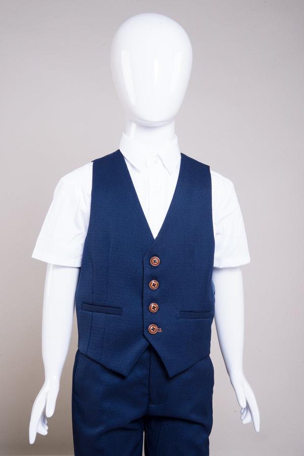 MAX - Childrens Royal Blue Three Piece Suit | Marc Darcy - Mens Tweed Suits