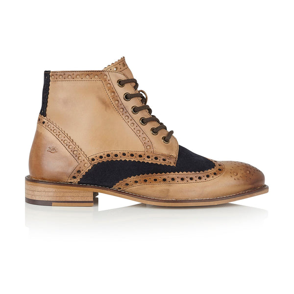 London Brogues Gatsby Boot | Mens Brogue Boots | Mens Tweed Suits | Mens And Boys Shoes | Mens Brogue Shoes