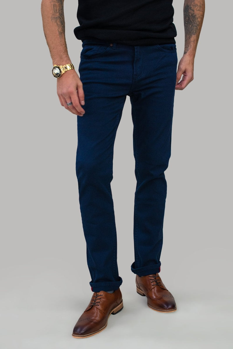 Cavani Milano Denim Blue Regular Jeans - Clothing from House Of