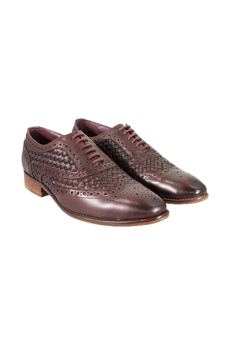 We are proud to introduce our new premium quality signature range!  Cleverly pattered into a beautiful design with unique detail, our stunning new Orion wine shoes are an ideal choice for gentlemen who prefer to add a subtle twist to their style.  - Formal Shoes