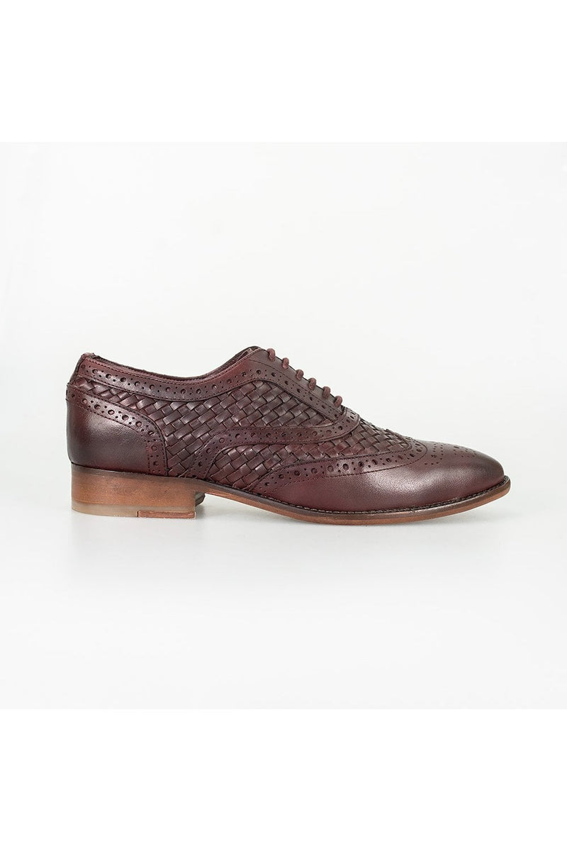 We are proud to introduce our new premium quality signature range!  Cleverly pattered into a beautiful design with unique detail, our stunning new Orion wine shoes are an ideal choice for gentlemen who prefer to add a subtle twist to their style.  - Formal Shoes