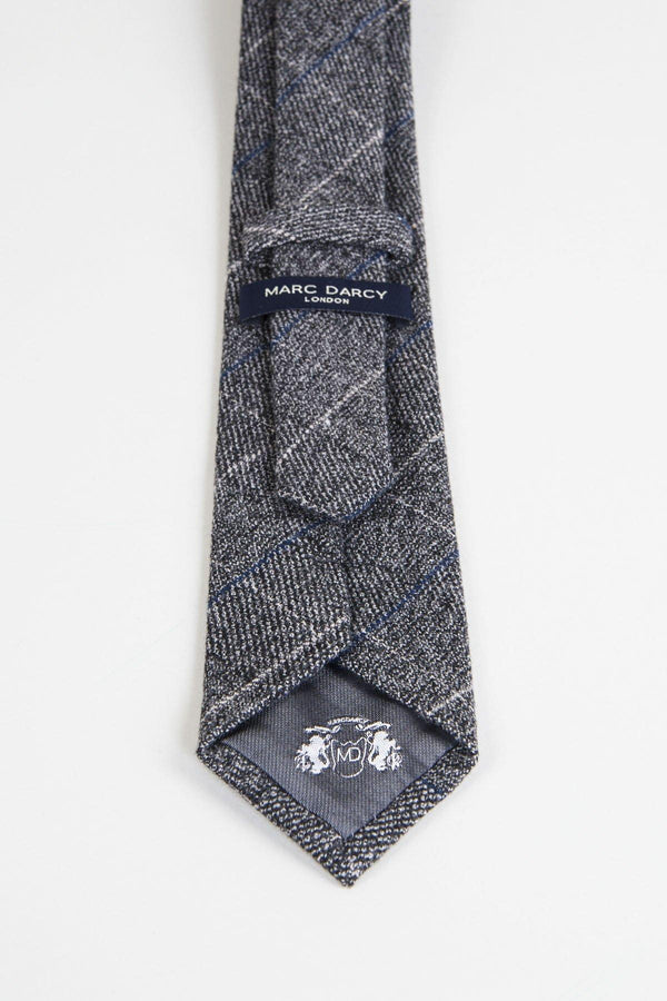 Scott Grey Tweed Tie - Mens Tweed Suits | Jacket | Waistcoats