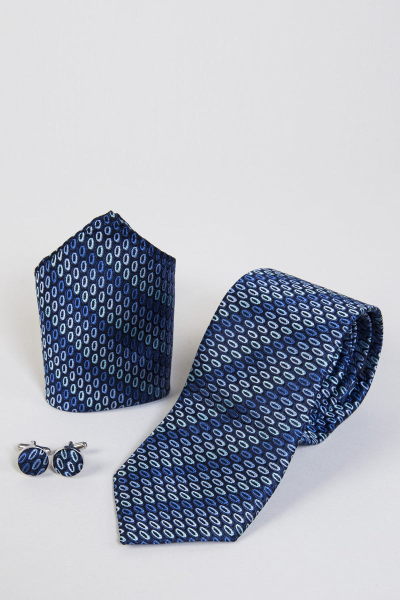 Blue Tie Sets | Wedding Ties & Accessories | Mens Tweed Suits