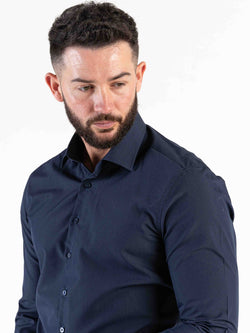 This classic is a wardrobe staple. The perfect statement piece that is a refreshing change from the usual white shirt. Featuring a full button fastening to the front to ensure a stylish, yet polished look.   