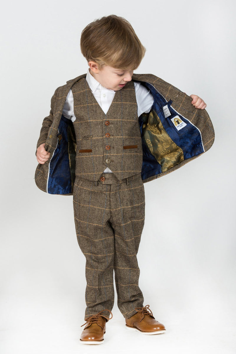 Ring Bearer Suits | Children's Tweed Suits | Boys Tweed Suits | Mens Tweed Suits | Check Suit | Wedding Wear | Office Wear